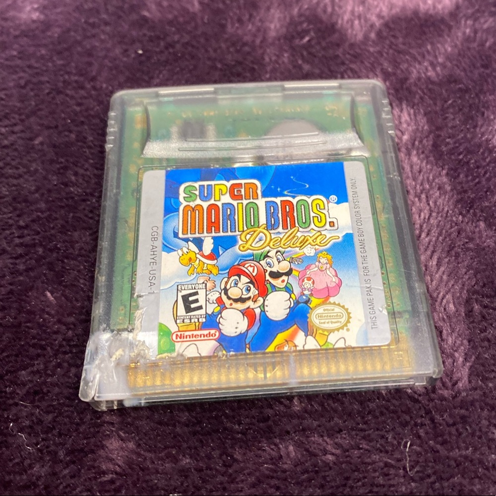 Gameboy Game - Super Mario Bros Deluxe